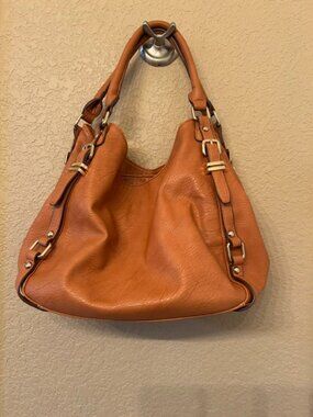 Charming Charlie Man-made Brown Over the Shoulder Bag
